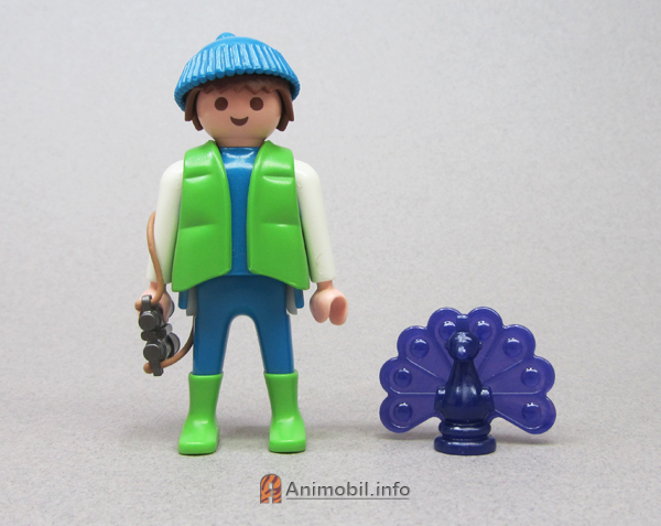 Peacock Ornament Purple