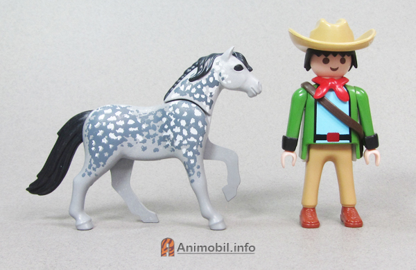 Pony 4 Grey with Spots 2