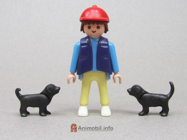 Puppy Standing Black