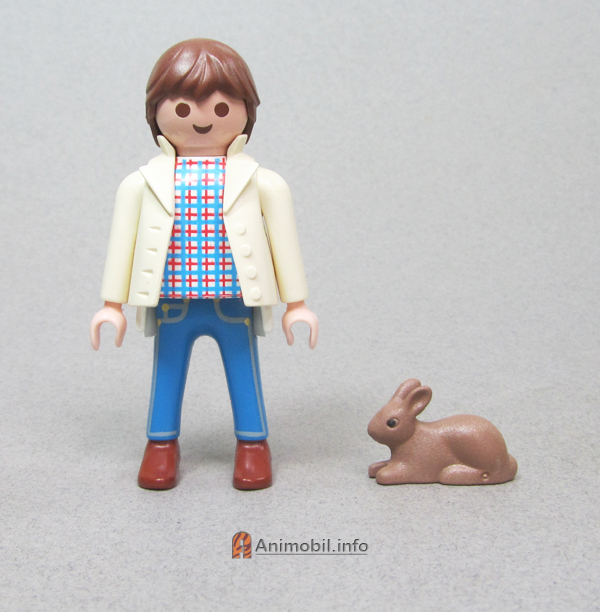 Rabbit Large 2 Laying Light Brown