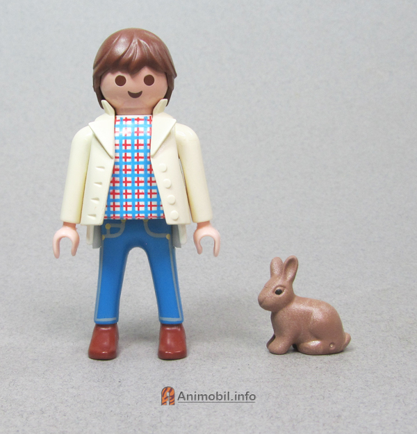 Rabbit Large 2 Sitting Light Brown