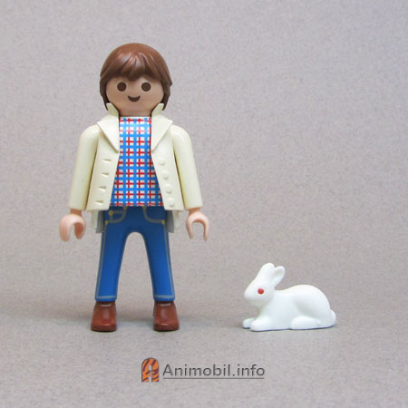 Rabbit Large 2 Laying White