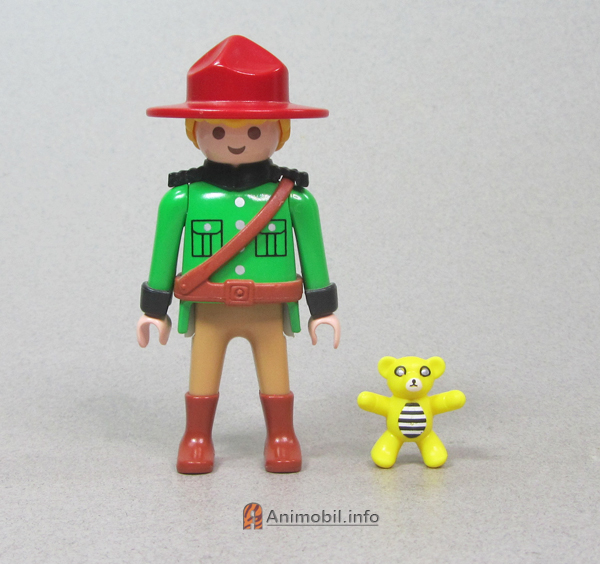 Teddy Bear Yellow Striped