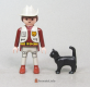 Cat Standing Black