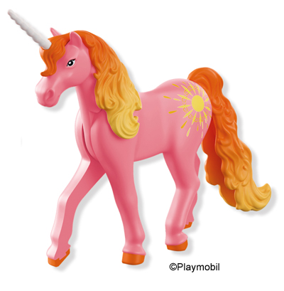 Unicorn 3 Pink and Yellow