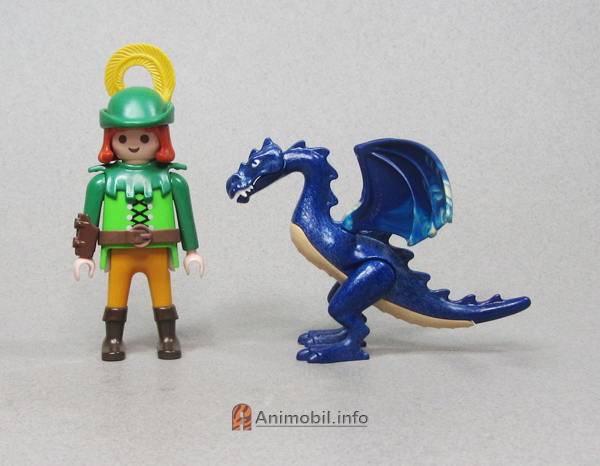 Wyvern Small 3 Blue and Tan