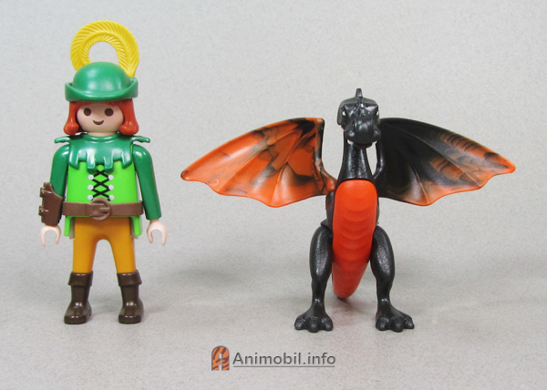 Wyvern Small 3 Black and Orange